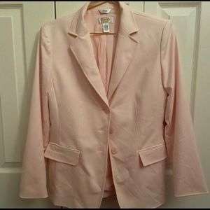 Pretty light pink blazer